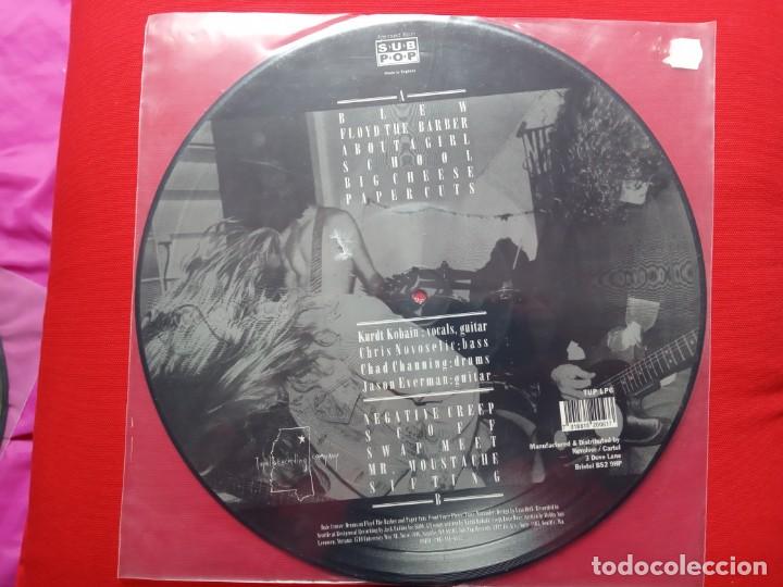 Discos de vinilo: NIRVANA - BLEACH - LP 2000 PICTURE DISC - NUEVO - Foto 2