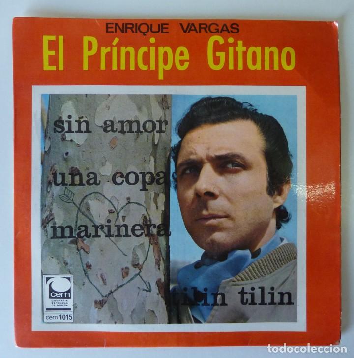 Discos de vinilo: EL PRINCIPE GITANO // SIN AMOR+3 // 1968 // EP - Foto 1