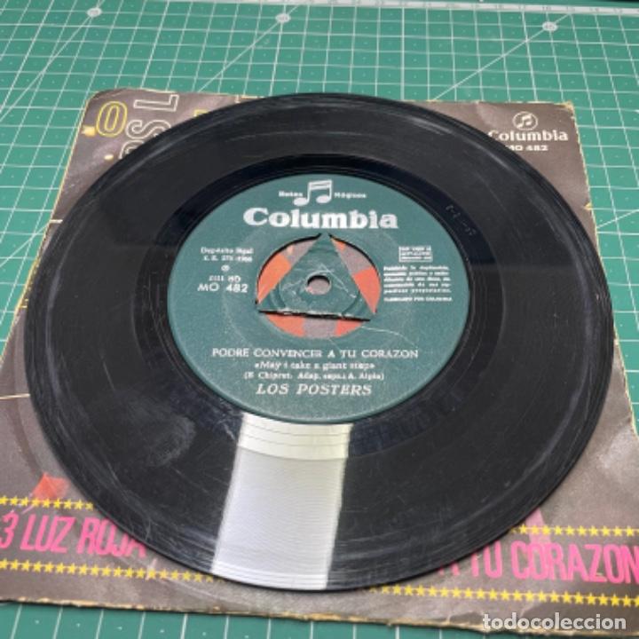 Discos de vinilo: Los posters, 1 2 3 Luz roja, Single - Foto 5