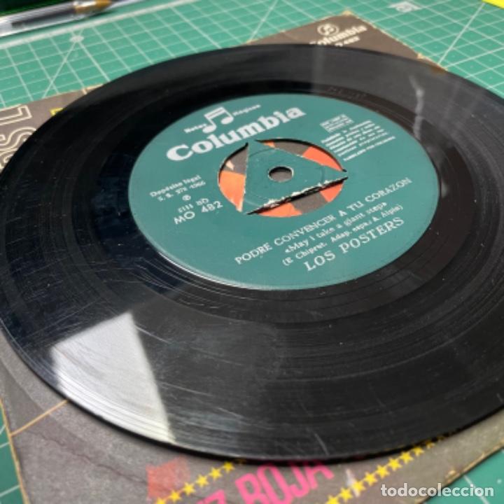 Discos de vinilo: Los posters, 1 2 3 Luz roja, Single - Foto 6
