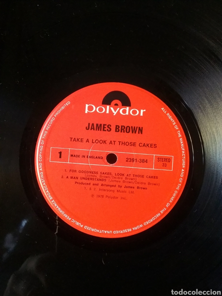 Discos de vinilo: JAMES BROWN 1978 Copia England Original Polydor - Foto 4