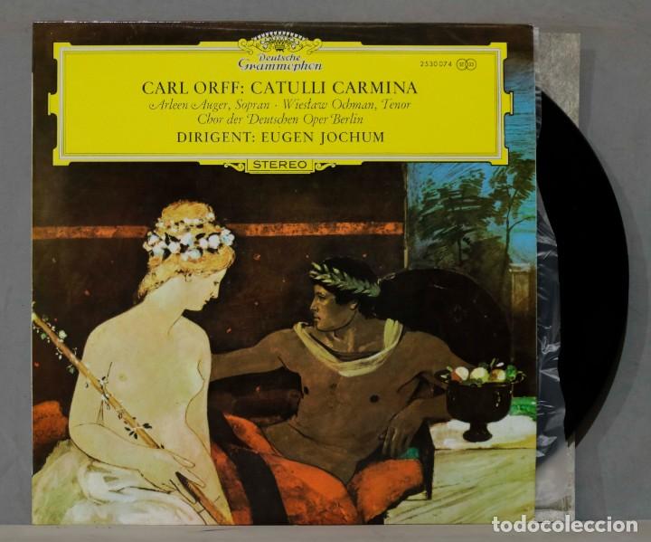 Discos de vinilo: LP. CATULLI CARMINA. ORFF. JOCHUM - Foto 1