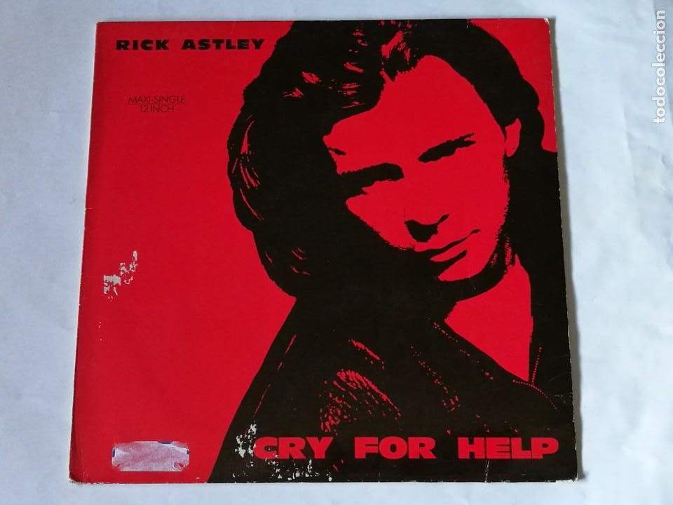 Discos de vinilo: Rick Astley - Cry For Help - 1991 - Foto 1