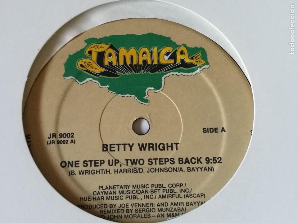 Discos de vinilo: Betty Wright - One Step Up, Two Steps Back - 1984 - Foto 1