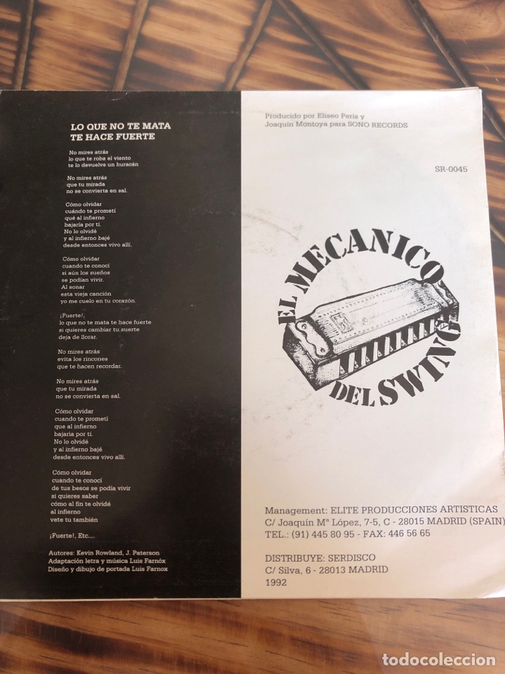 Discos de vinilo: El mec&aacute;nico del Swing - Foto 2