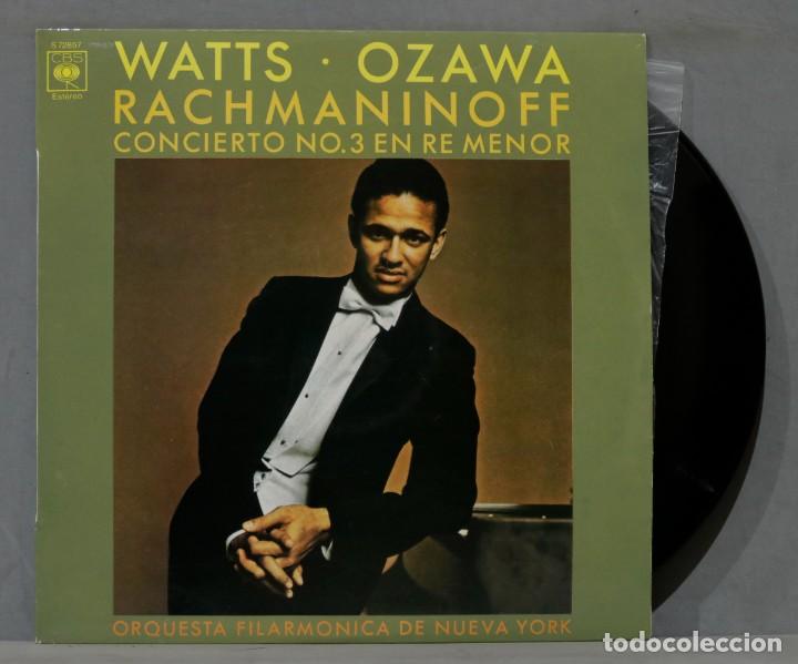 Discos de vinilo: LP. WATTS. OZAWA. CONCIERTO N 3 - Foto 1