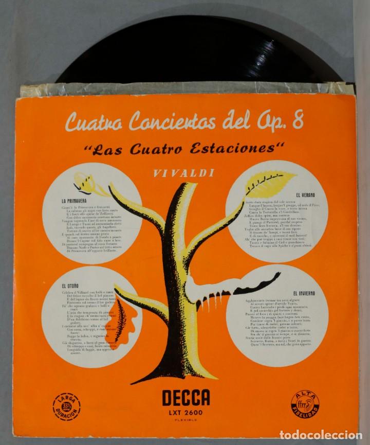 Discos de vinilo: LP. Vivaldi. Las Cuatro Estaciones - Foto 1