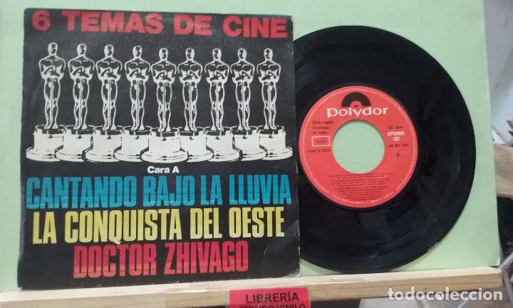 Discos de vinilo: 6 temas de cine. Polydor 1980 - EP - Foto 1