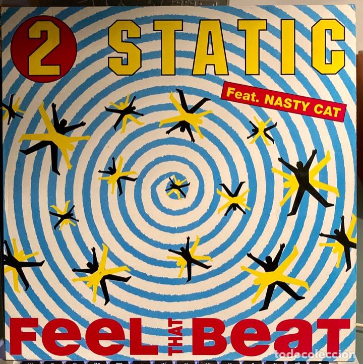 Discos de vinilo: 2 STATIC feat. NASTY CAT - Feel That Beat - Foto 1