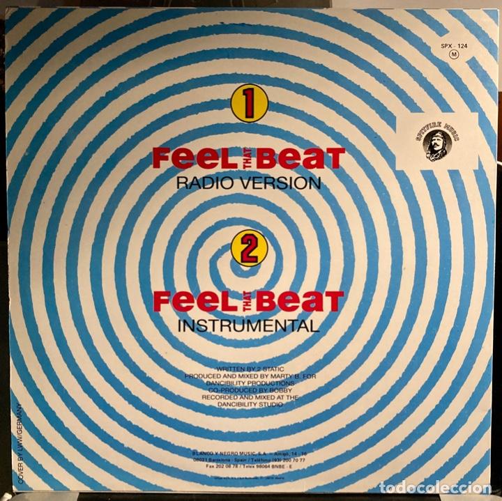 Discos de vinilo: 2 STATIC feat. NASTY CAT - Feel That Beat - Foto 2
