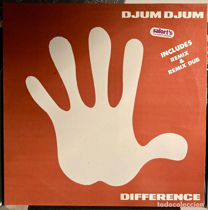 Discos de vinilo: DJUM DJUM - Difference. Remix. Maxi-Single - Foto 1