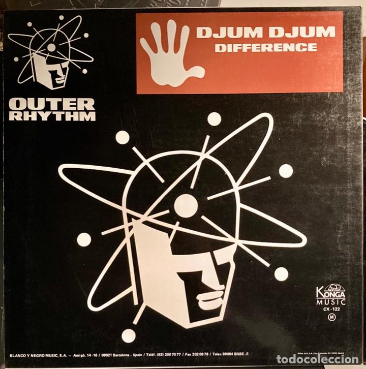 Discos de vinilo: DJUM DJUM - Difference. Remix. Maxi-Single - Foto 2
