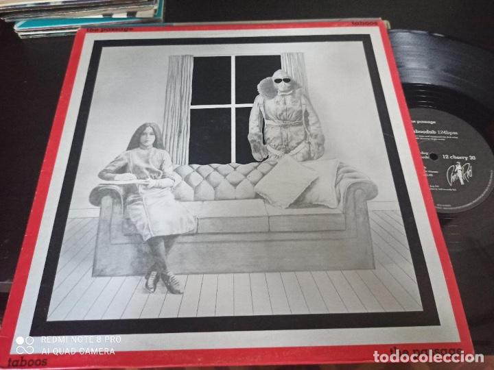 Discos de vinilo: THE PASSAGE - TABOOS - MAXI UK CHERRY RED 1981 NEW WAVE SYNTH POP - Foto 1