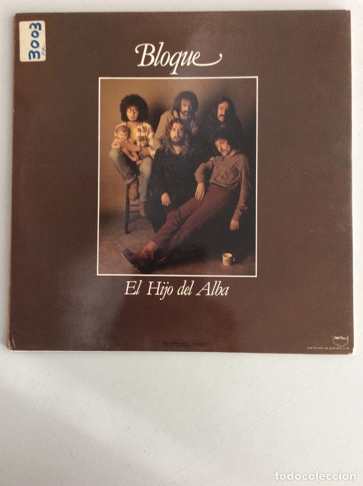 Discos de vinilo: Bloque. El hijo del Alba. - Foto 2