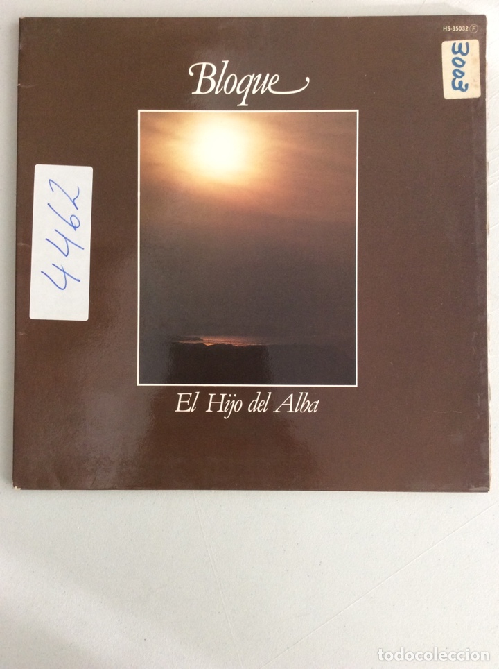 Discos de vinilo: Bloque. El hijo del Alba. - Foto 1