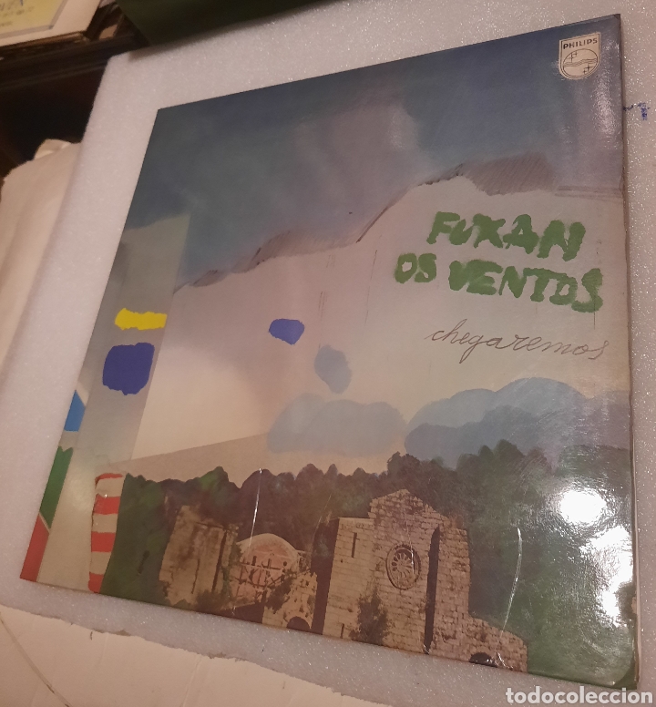 Discos de vinilo: Fuxsan os ventos - Chegaremos - Foto 1