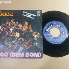 Discos de vinilo: DOCE / BINGO (BEM BOM) / SINGLE 7 PULGADAS