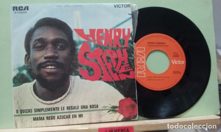Discos de vinilo: Henry Stephen. O quizas simplemente le regale una rosa. RCA 1969 - Single - Foto 1