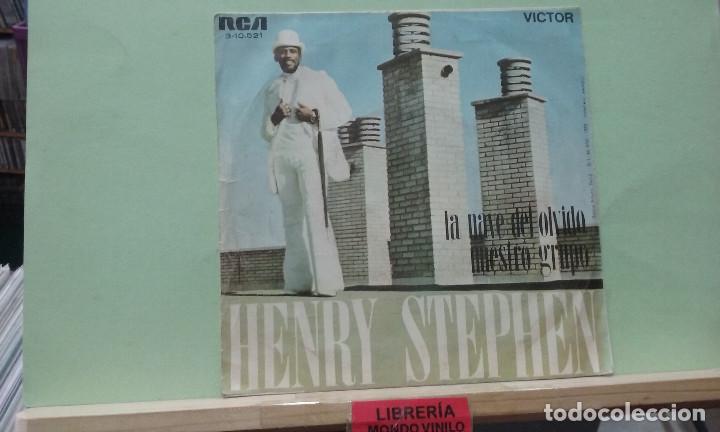 Discos de vinilo: Henry Stephen. La nave del olvido. RCA 1970 - Single - Foto 2