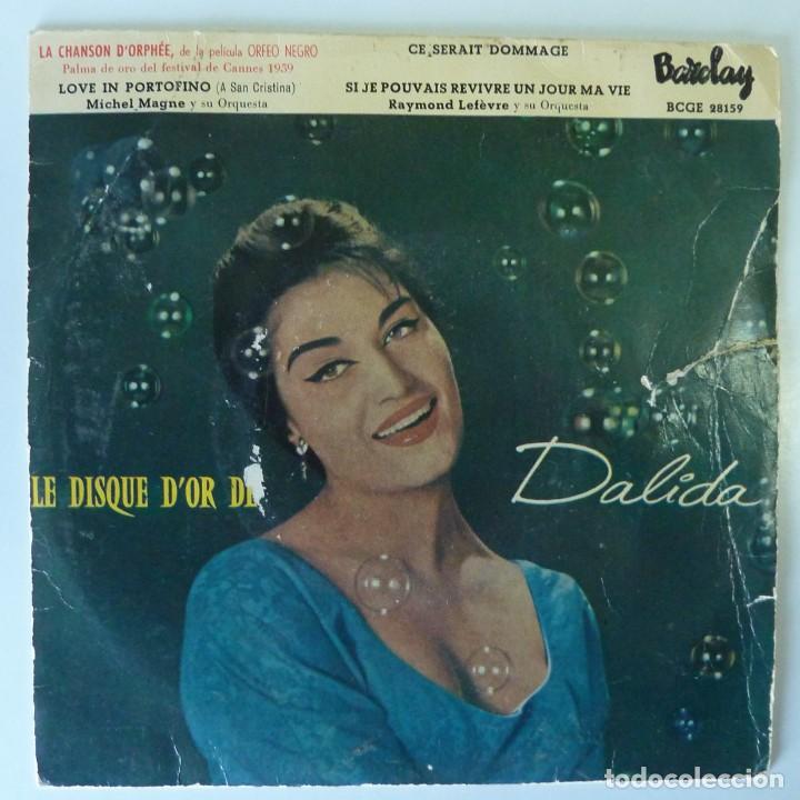 Discos de vinilo: DALIDA // LA CHANSON DORPHEE ( ORFEO NEGRO )+3 // EP - Foto 1