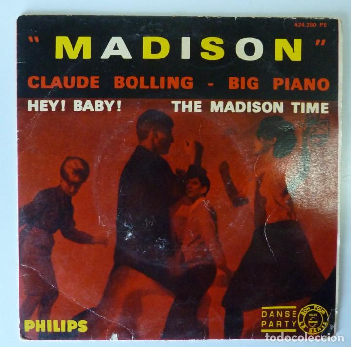 Discos de vinilo: CLAUDE BOLLING // MADISON+3 // 1962 // EP - Foto 1