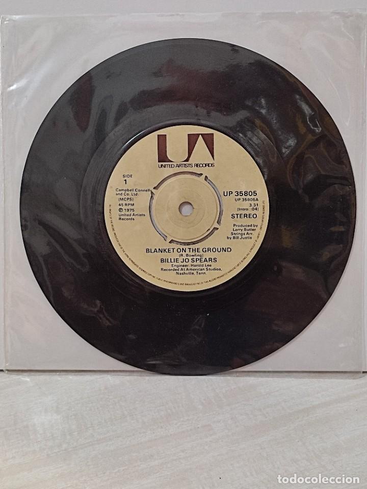 Discos de vinilo: BILLIE JO SPEARS. BLANKET ON THE GROUND. - Foto 1