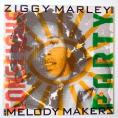 Discos de vinilo: ZIGGY MARLEY & THE MELODY MAKERS- CONSCIOUS PARTY- SPAIN LP 1988- BOB MARLEY- COMO NUEVO.. Lote 319040908