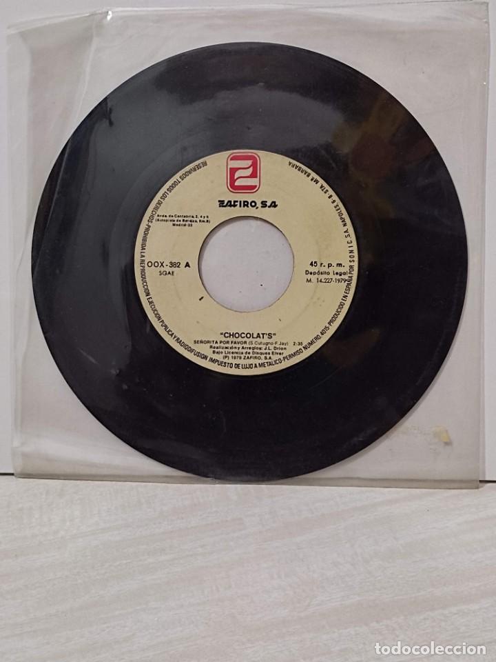 Discos de vinilo: Chocolat's. Se&ntilde;orita por favor. Roots. A&ntilde;o 1979.