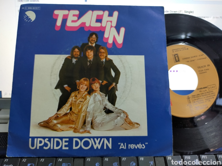 Discos de vinilo: Teach single in upside Espa&ntilde;a 1976 - Foto 1