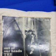 Discos de vinilo: THE ROLLING STONES:OUT OF OUR HEADS- U.K 1965-SOLO PORTADA SIN VINILO- MUY BIEN-COLECCIONISTAS