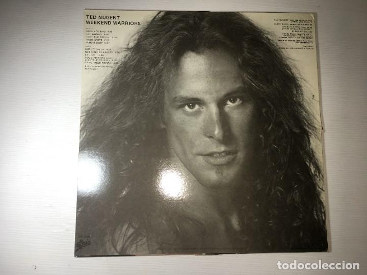 Discos de vinilo: LP VINILO TED NUGENT - WEEKEND WARRIORS - Foto 2