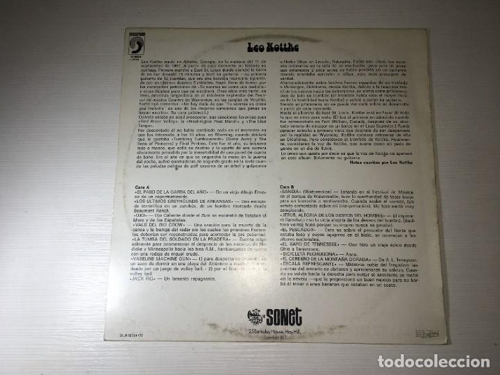 Discos de vinilo: LP VINILO LEO KOTTKE - 6&12 STRING GUITAR - Foto 2