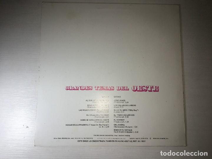 Discos de vinilo: LP VINILO GRANDES TEMAS DEL OESTE - Foto 2