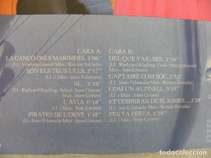 Discos de vinilo: ESQUIROLS -COM UN ANHEL -LP 1982 - Foto 3