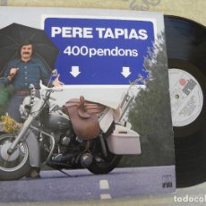 Discos de vinilo: PERE TAPIAS - 400 PENDONS -LP DOBLE PORTADA 1979. Lote 319148288