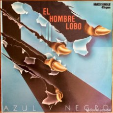 Discos de vinilo: AZUL Y NEGRO : EL HOMBRE LOBO [MERCURY - ESP 1984] 12”