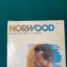 Discos de vinilo: NORWOOD – SHOULD HAVE BEEN US TOGETHER. Lote 319163423
