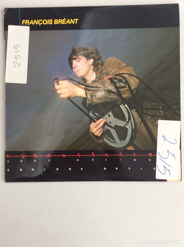 Discos de vinil: Fran&ccedil;ois Br&eacute;ant. Sons optique