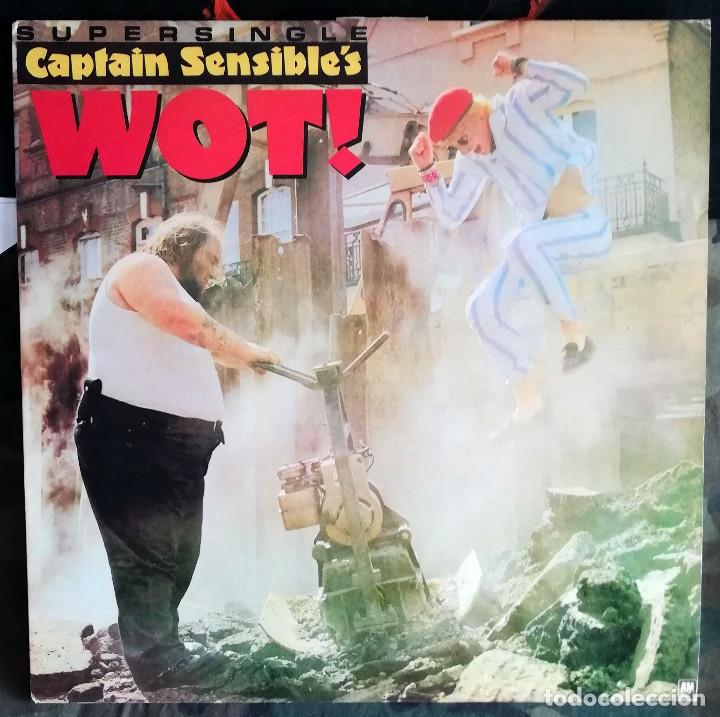 Discos de vinilo: Captain Sensible - Wot! 1982 THE DAMNED - Foto 1