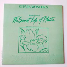 Discos de vinilo: STEVIE WONDER- THE SECRET LIFE OF PLANTS- SPAIN 2 LP 1979- EXC. ESTADO.