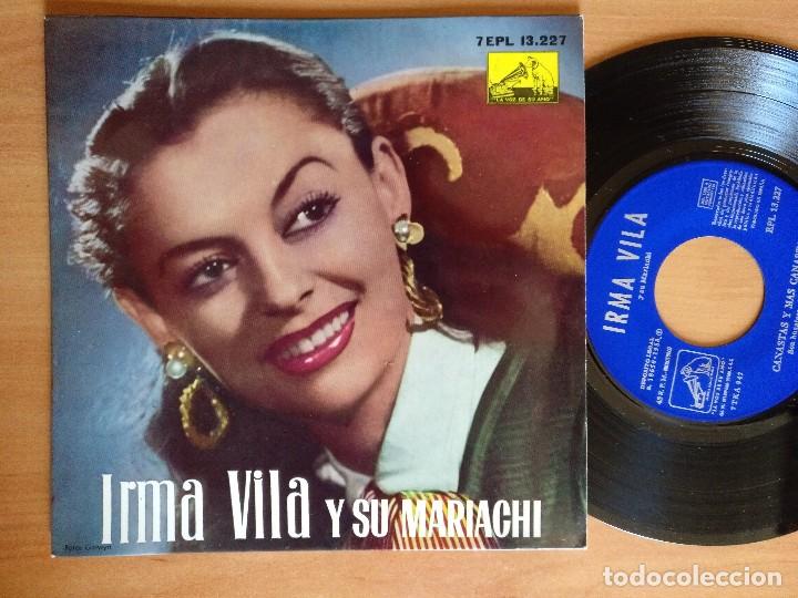 Discos de vinilo: IRMA VILA Y SU MARIACHI EP 1958 - Foto 1