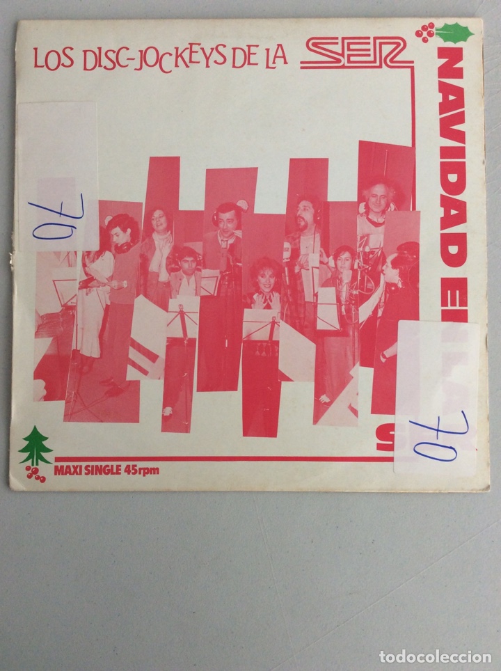 Discos de vinilo: Los disc-jockeys de la SER. Navidad en la SER. - Foto 1