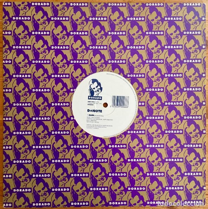 Discos de vinilo: D-NOTE : RAIN [DORADO - UK 1992] 12&rdquo; - Foto 1