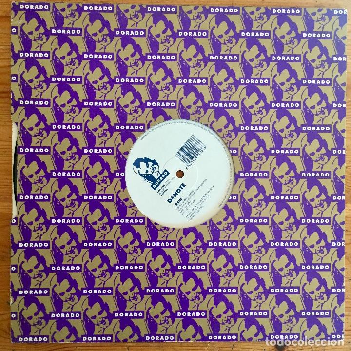 Discos de vinilo: D-NOTE : RAIN [DORADO - UK 1992] 12&rdquo; - Foto 2