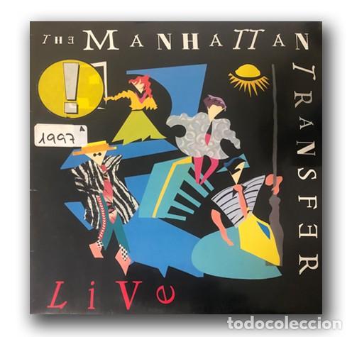 Discos de vinilo: The Manhattan Transfer - Live - Foto 1