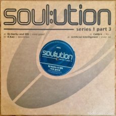 Discos de vinilo: V / A : SOUL:UTION SERIES 1 PART 3 [SOUL:R - UK 2003] EP 12”X2 - D.KAY, CALIBRE, DJ MARKY & XRS