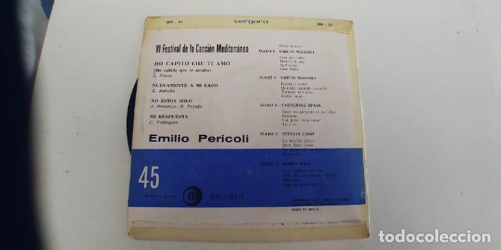 Discos de vinilo: EMILIO PERICOLI-EP HE SABIDO QUE TE AMABA +3 - Foto 2