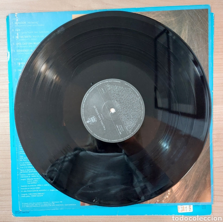 Discos de vinilo: DISCO DE VINILO. PALOMA SAN BASILIO. VIDA - Foto 3