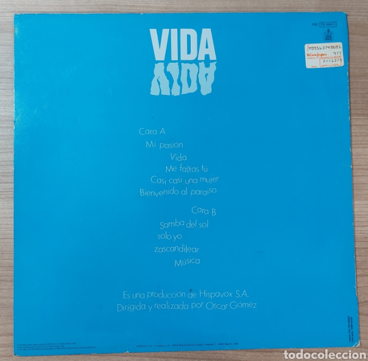 Discos de vinilo: DISCO DE VINILO. PALOMA SAN BASILIO. VIDA - Foto 2