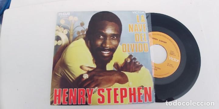 Discos de vinilo: HENRY STEPHEN-SINGLE LA NAVE DEL OLVIDO - Foto 1
